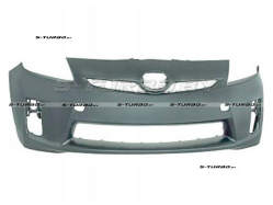 Бампер передний (грунтованный) без отв. под омыватели, без отв. под парктроники