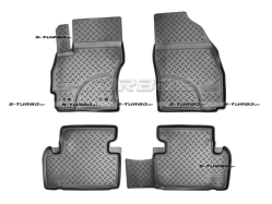 Коврики модельные полиуретановые в салон (высокий борт)