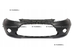 Бампер передний (черный) с отв. под противотуманки