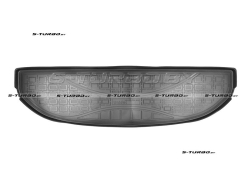 Коврик в багажник модельный полиуретановый, 7 мест, разложенный 3-й ряд