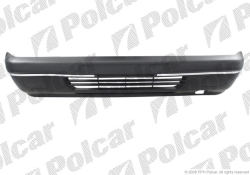 Бампер передний (черный) + молдинг