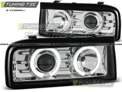 Передние фары ANGEL EYES CHROME