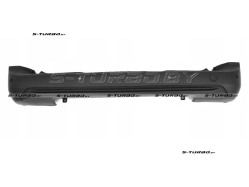 Бампер задний (черный) с отв. под парктроники