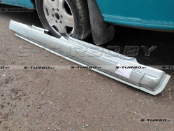 Порог (правый) полный профиль, заводской штамп