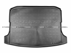 Коврик в багажник модельный полиуретановый, монопривод, с 