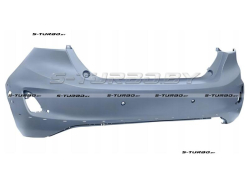 Бампер задний (грунтованный) с отв. под парктроники, с отв. под накладки, для версии ACTIVE
