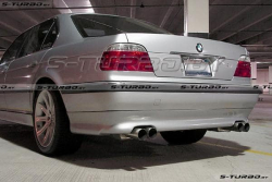 Накладка заднего бампера HAMANN