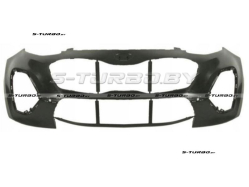 Бампер передний (черный) без отв. под парктроники