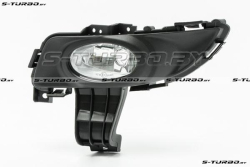 Противотуманная фара (левая) euro-type, под обычный бампер, с рамкой