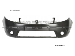 Бампер передний (черный) с отв. под противотуманки