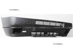 Бампер передний (черный) с отв. под противотуманки