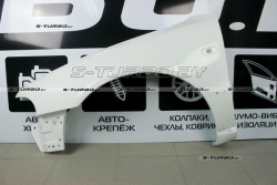 Крыло переднее (левое) с отв. либо без под нижний молдинг (на выбор) стеклопластик