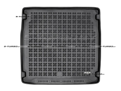 Коврик в багажник модельный полиуретановый