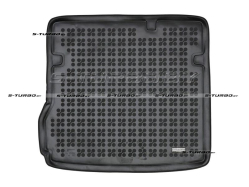 Коврик в багажник модельный полиуретановый