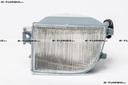 Указатель поворота в бампер (левый) белый