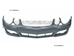 Бампер передний (грунтованный) с отв. под омыватели, без отв. под парктроники, для версий avantgarde / elegance
