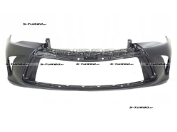 Бампер передний (черный) без отв. под омыватели, без отв. под парктроники