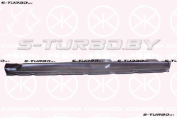 Порог (левый) полный профиль, заводской штамп