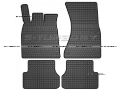 Коврики модельные резиновые в салон (низкий борт)