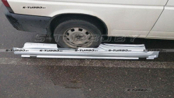 Порог (правый) 4 дв, заводской штамп