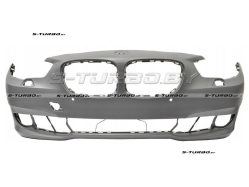 Бампер передний (грунтованный) с отв. под омыватели, с отв. под парктроники