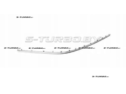 Молдинг переднего бампера (левый) хром, верхняя часть
