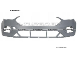 Бампер передний (грунтованный) без отв. под омыватели, без отв. под парктроники, верхняя часть