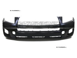 Бампер передний (черный) без отверстия под расширитель, euro-type