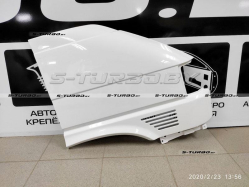 Крыло переднее (правое) с отв. под воздухозаборник, установка на болты, стеклопластик