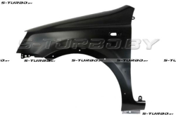 Крыло переднее (левое) 4x4, с отв. под повторитель, с отв. под накладку, сталь