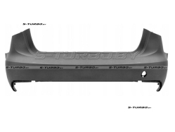 Бампер задний (грунтованный) без отв. под парктроники