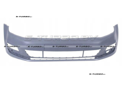 Бампер передний (грунтованный) без отв. под омыватели, без отв. под парктроники