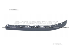 Молдинг переднего бампера (левый) без отв. под парктроники, с отв. под накладку