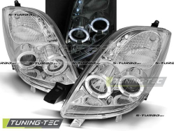 Передние фары ANGEL EYES CHROME