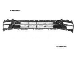 Решетка в бампер, нижняя, с хром. молдингом, russia-type