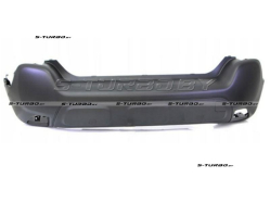 Бампер задний (черный) без отв. под парктроники