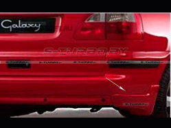 Накладка заднего бампера