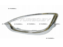 Рамка противотуманной фары (левая) хром