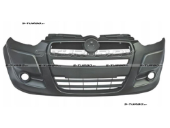 Бампер передний (грунтованный) без отв. под омыватели, с отв. под противотуманки