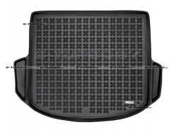 Коврик в багажник модельный полиуретановый, 5 мест