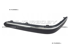 Молдинг переднего бампера (левый) без отв. под парктроники, с хром. накладкой