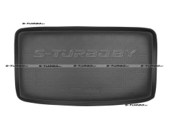 Коврик в багажник модельный полиуретановый, 7 мест, разложенный 3-й ряд