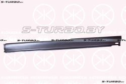 Порог (левый) 2 дв, наружная часть, заводской штамп
