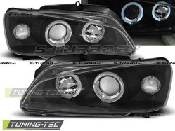 Передние фары ANGEL EYES BLACK