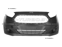 Бампер передний (черный) без отв. под противотуманки