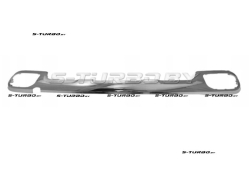 Спойлер заднего бампера (хром)