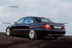 Накладка заднего бампера CARLSSON