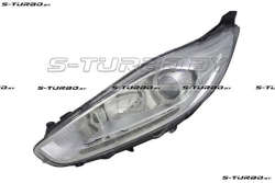 Передняя фара (левая) хром, с линзой, EURO-type