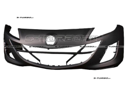 Бампер передний (черный) 2009-2011 (1.6i, 2.0i, diesel)