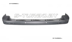 Бампер задний (черный) с отв. под парктроники